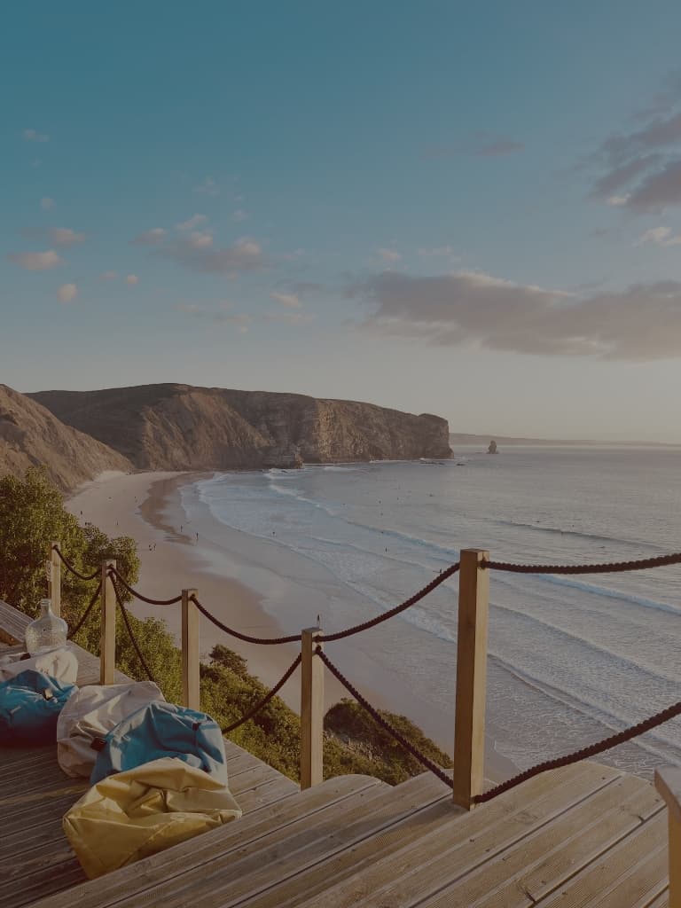 Portugal Beach Terrace Background Final